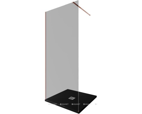 3.21012.60.T INFINITY 1, Walk in 8мм, 900(875-885мм) тонир. 8мм,медь браш (323804)