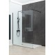 3.21015.BBA INFINITY 1, Walk in 8мм, 1000(975-985мм) прозр. 8мм,черный браш (323807)