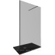 3.21022.BBA.T INFINITY 1, Walk in 8мм, 1200(1175-1185мм) тонир. 8мм,черный браш (323814)