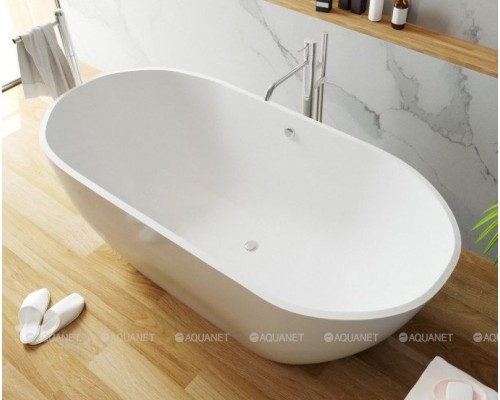 Ванна из искусственного мрамора Aquanet Family Stone 160х75
