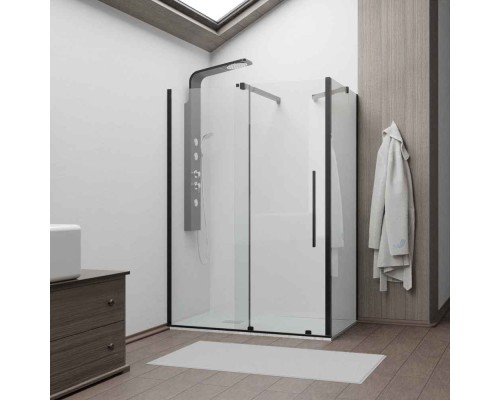 Душевой уголок RGW TO-48B (TO-18B + Z-18B) прозрачное cтекло цвет профиля 6 мм 41074819-14