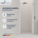 Душевая дверь RGW Dolphin TN-03 54930309-11 90*195 стекла прозрачные, профиль хром 