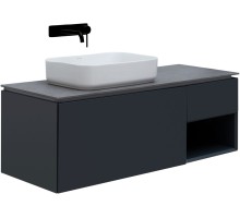 Тумба под раковину Allen Brau Infinity 120 1.21006.AM L антрацит матовый