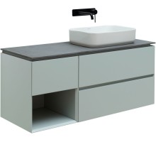 1.21007.PWM INFINITY Тумба 120 R, рapyrus white matt (274263)