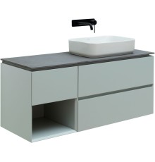 1.21007.PWM INFINITY Тумба 120 R, рapyrus white matt (274263)