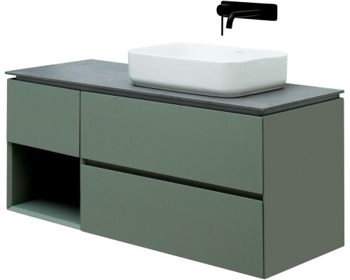 1.21007.CGM INFINITY Тумба 120 R, cement grey matt (274264)