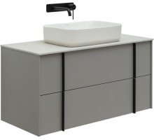 1.32007.PGM REALITY Тумба 101, platinum grey matt (274403)