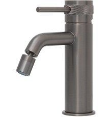 5.31A04-MG PRIORITY 3.0 Cмеситель для биде, излив 122мм, Kerox, графит браш (323736)