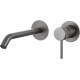 5.31A03-MG PRIORITY 3.0 Cмес.для умыв. встраив., излив 200мм, Kerox, Easy box,графит браш (323738)