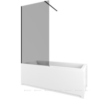 Шторка на ванну Allen Brau Infinity 3 80 3.21064.BBA.T черный браш