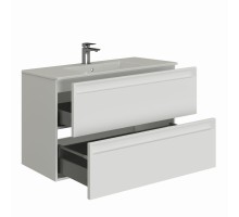 Тумба под раковину Allen Brau Eclipse 100 1.E1003.WM 2.0 белый матовый
