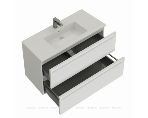 Тумба под раковину Allen Brau Eclipse 100 1.E1003.WM 2.0 белый матовый Тумба под раковину Allen Brau Eclipse 100 1.E1003.WM 2.0 белый матовый