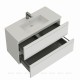 Тумба под раковину Allen Brau Eclipse 100 1.E1003.WM 2.0 белый матовый