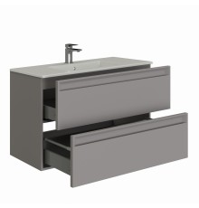 Тумба под раковину Allen Brau Eclipse 80 1.E1002.PGM 2.0 платина матовый