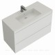 Тумба под раковину Allen Brau Eclipse 60 1.E1001.WM 2.0 белый матовый