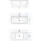 Акриловая ванна Allen Brau Infinity 2 170x78 2.21002.20 белый глянец