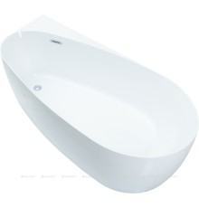 Акриловая ванна Allen Brau Priority 2 170x80 2.31002.21 белый матовый