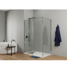 Душевой уголок Allen Brau Fantasy 120x90 хром, стекло 8 мм