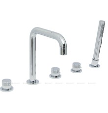 Смеситель на борт ванны Allen Brau Priority 5.31007-00 (с внутренней частью) хром