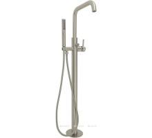 Смеситель для ванны с душем Allen Brau Priority 5.31008-BN никель браш (с внутренней частью)