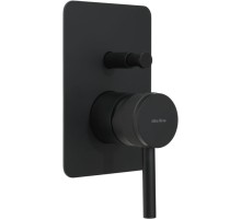 Смеситель для душа Allen Brau Priority X2 5.31011-31 (с внутренней частью) черный матовый