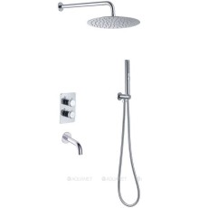 Душевой комплект Allen Brau Priority 5.31014-00 (с внутренней частью) хром