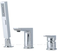 Смеситель на борт ванны Allen Brau Infinity 5.21008-00 (с внутренней частью) хром