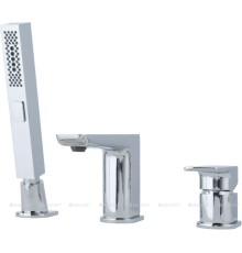 Смеситель на борт ванны Allen Brau Infinity 5.21008-00 (с внутренней частью) хром