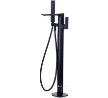 Смеситель для ванны с душем Allen Brau Infinity 5.21009-31 черный матовый (с внутренней частью)