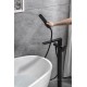 Смеситель для ванны с душем Allen Brau Infinity 5.21009-31 черный матовый (с внутренней частью)