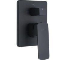 Смеситель для душа Allen Brau Infinity X2 5.21014-31 (с внутренней частью) черный матовый