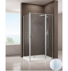 Душевой уголок Allen Brau Priority 120x90 серебро браш, стекло 6 мм
