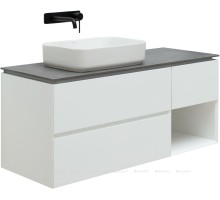 1.21005.WM INFINITY Тумба 120 L, white matt (274246)