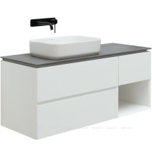 1.21005.WM INFINITY Тумба 120 L, white matt (274246)