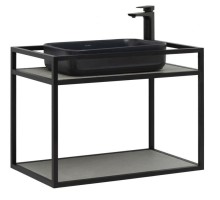 Консоль под раковину Allen Brau Liberty 75 1.33001.BB черный браш