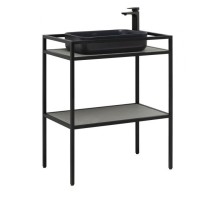 Консоль под раковину Allen Brau Liberty 75 1.33002.BB черный браш