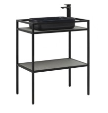 Консоль под раковину Allen Brau Liberty 75 1.33002.BB черный браш