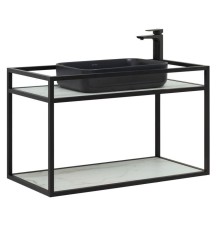 Консоль под раковину Allen Brau Liberty 90 1.33003.BB черный браш