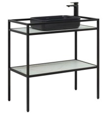 Консоль под раковину Allen Brau Liberty 90 1.33004.BB черный браш