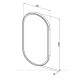 Зеркало Allen Brau Infinity 50 1.21016.BL черный