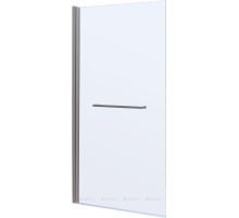 Шторка на ванну Allen Brau 3.31024.BA PRIORITY, 800мм (H 1500мм) стекло Optiwhite, Easyclean, браш.алюм (274702)
