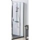 Душевая дверь Allen Brau Priority 280669 140x200 стекла тонированные, профиль хром
