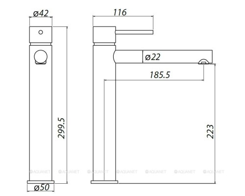 Смеситель для раковины Allen Brau Glority 5.51002-00 хром Смеситель для раковины Allen Brau Glority 5.51002-00 хром