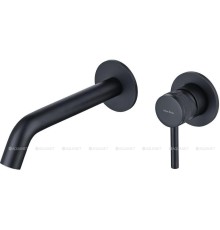 Смеситель для раковины Allen Brau Priority 5.31030-31 черный матовый (с внутренней частью)