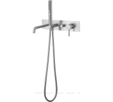 Смеситель для ванны Allen Brau Priority 5.31A06-BN (с внутренней частью) никель