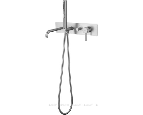 Смеситель для ванны Allen Brau Priority 5.31A06-BN (с внутренней частью) никель Смеситель для ванны Allen Brau Priority 5.31A06-BN (с внутренней частью) никель