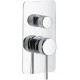 Смеситель для ванны Allen Brau Priority 5.31A11-00 (с внутренней частью) хром