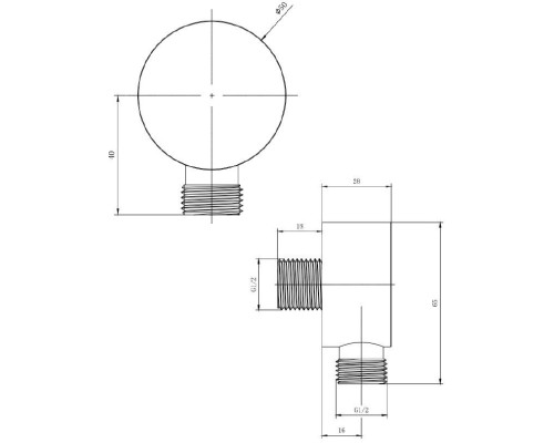 Шланговое подключение Allen Brau Priority 5.31A15-00 хром Шланговое подключение Allen Brau Priority 5.31A15-00 хром