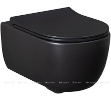 Чаша подвесного унитаза Allen Brau Priority 4.31001.31 черный матовый