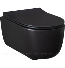 Чаша подвесного унитаза Allen Brau Priority 4.31002.31 черный матовый